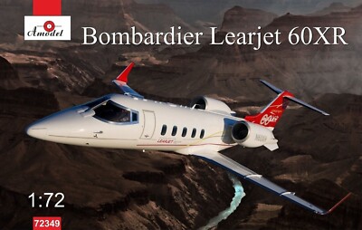1/72 Amodel 72349 Bombardier Learjet 60XR model kit