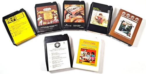 Vintage 8 Track Tapes Lot of 7.