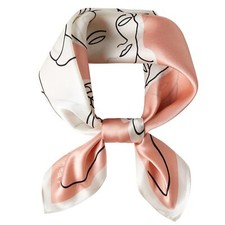 100 Mulberry Silk Neck Scarf 21"x21" Silk Hair Scarf for Women Small Square ...