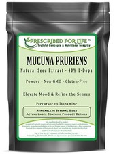 Mucuna Pruriens - Natural Seed Extract - 40 L-Dopa Powder, 12oz 340g 