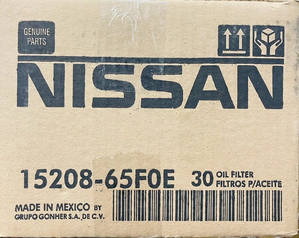 正品日产滤油器 15208-65F0E 30 包 — 第 3/4 张图片