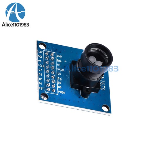 VGA OV7670 CMOS Camera Module Lens CMOS 640X480 SCCB Compatible W/ I2C Interface - Picture 4 of 9