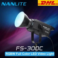 Nanlite FS-300C 300W RGBW COB LED Video Light Full Color Photography Spotlight