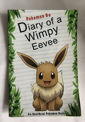 RARE Pokemon Go: Diary of a Wimpy Eevee by Red Smith (Paperback) HTF