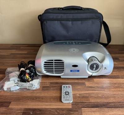 Epson PowerLite S1 LCD Projector~Model EMP-S1~All Accessories~Tested and Working