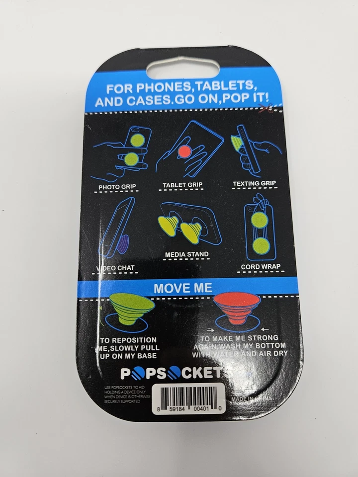 PopSockets: RING OF HONOR WRESTLING ROH Black Grip Brand New Sealed RARE - Image 3 of 3