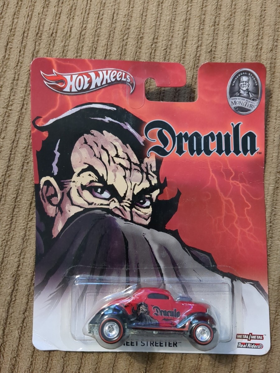 HOT WHEELS POP CULTURE DRACULA NEET STREETER REAL RIDERS | eBay