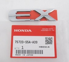 Genuine Oem Honda 75723-s5a-a20 Ex Rear Badge Emblem Nameplate 2001-2005 Civic