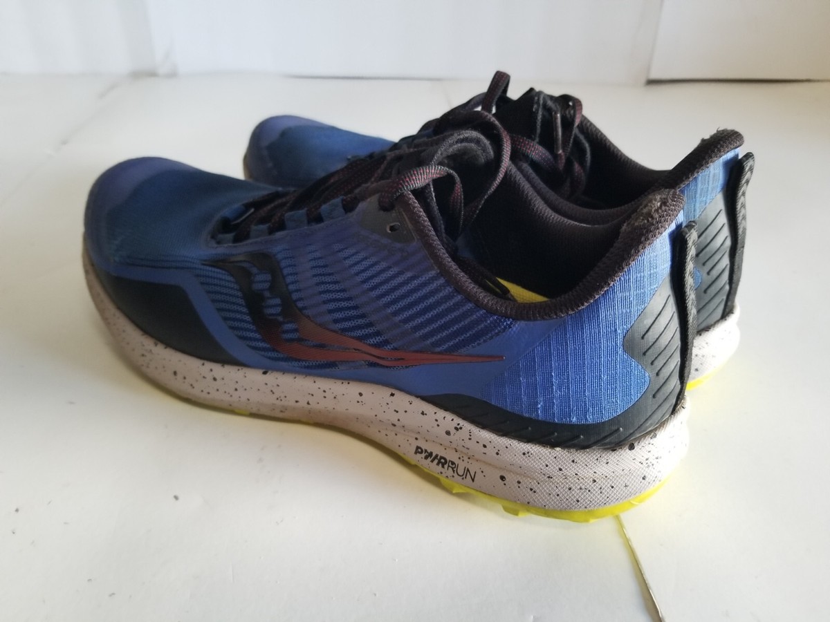 Baskets Saucony Peregrine 12 Homme – Taille 13, Bleu/gris, Pour Trail Et Running