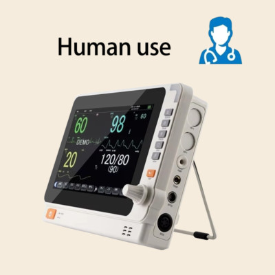10.1 inch Human/Vet use Portable 6-Parameter Patient Mlonitorvital SignsMonitor