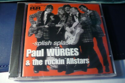 Paul Würges & The Rockin Allstars--Splish Splash---Neu, Original verpackt----CD