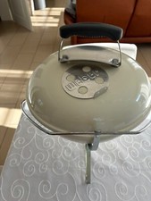 Weber Tischgrill 37cm cremefarben