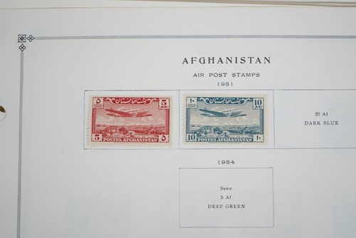 AFGHANISTAN 1910–1960s COLLECTION OF 425+ STAMPS MINT & USED ON SCOTT PAGES - Picture 18 of 24