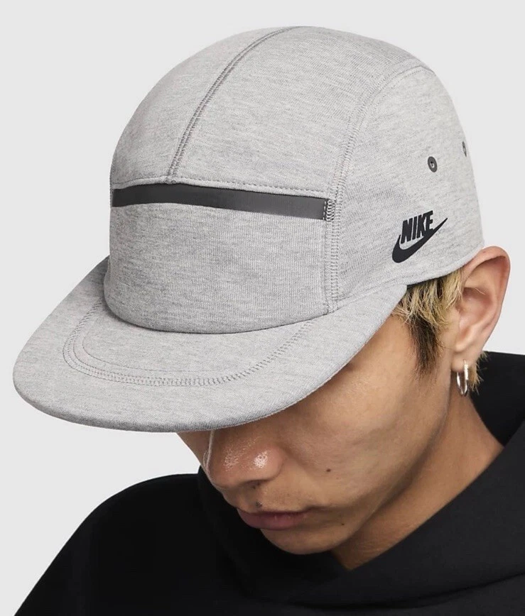 Nike Fly Unstructured Tech Fleece Cap Hat Size L/XL Grey Heather HJ3504 063 BNWT