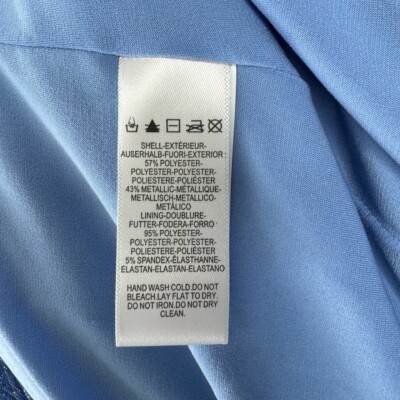 sachin and babi light blue dress Sunburst Pleated Metallic A-Line Dress