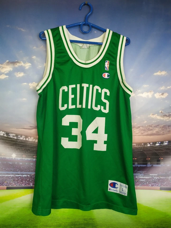 Camiseta de baloncesto Pierce Boston Celtics GRANDE campeón Foto 2 de 4