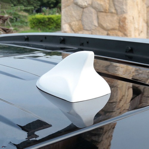 White Car Shark Fin Antenna Roof Radio AM/FM For Hyundai Sonata Universal . - Picture 6 of 8