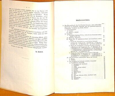 Kaufen Dr. Kobert - Kräuterbuch Des Scribonius Largus Kwas Bier Talmud Pharmacie 1896