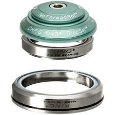 Chris King DropSet 3 Headset - 1-1/8 - 1.5", 41/52mm, 36 Deg, Matte Jade CBG2