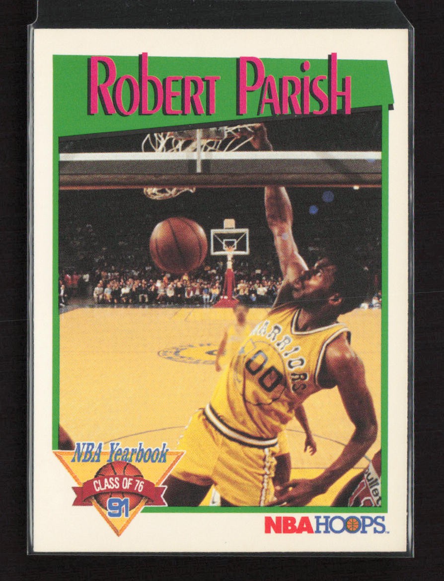 1991-92 Hoops #324 Robert Parish Golden State Warriors Near Mint or Better