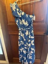 J. Crew Factory size 10 One-shoulder midi Dress in Santorini