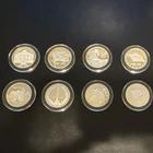 1986 Texas Sesquicentennial .999 Fine Silver Rounds 1 Troy Oz (8 Troy Oz Total)