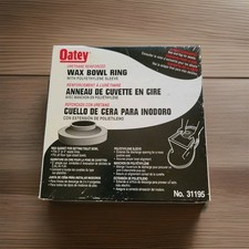 OATEY Toilet Wax Bowl Ring 31195 Fits 3" Or 4" Urethane Reinforced New