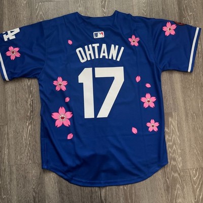 Los Angeles LA Dodgers Blue Ohtani Tokyo Series Cherry Blossom