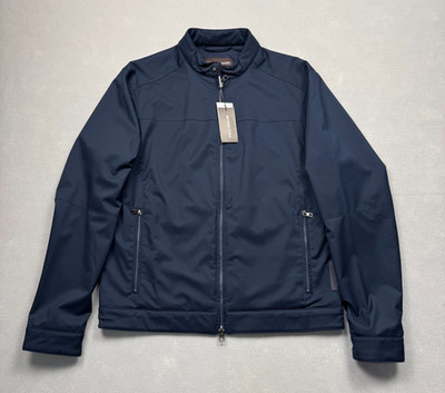 Michael Kors Men's Size Medium Travel Engineered Full Zip Bomber Jacket 