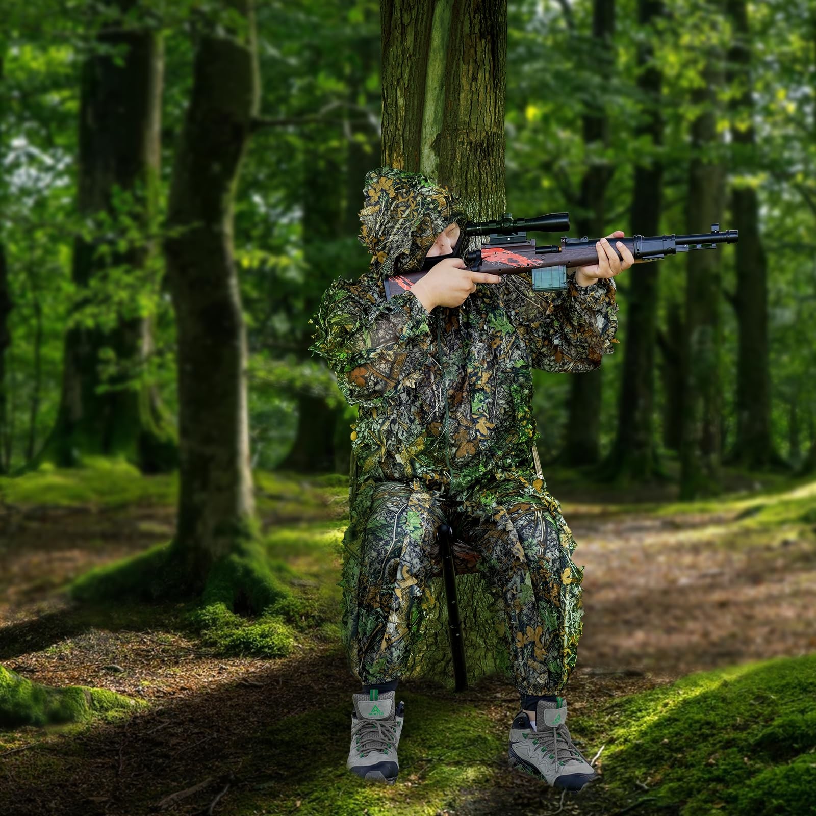 Camo Tree Camping Chair Hunting Hammock Seat Hunting Chair Portable and Light...