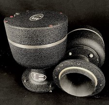 ••Vintage Signature Speaker Pair Early JBL 375 16 OHMS Drivers & H93 Horns - VGC