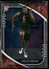2020 Panini Absolute - Rookie Marlon Davidson #180 (RC)