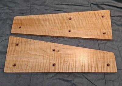 Sequential Circuits Prophet 600 or Six Trak Figured Maple Replacement Sides