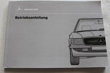 Mercedes Benz SL "107" Betriebsanleitung 300 SL - 420 SL - 500 SL Bedienungsanle