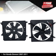 For Honda Element 2007-2011 Cooling Fan Assemblies Set Of 2 Ho3113125 Ho3115116 For Honda Element 2007-2011 Cooling Fan Assemblies Set Of 2 Ho3113125 Ho3115116