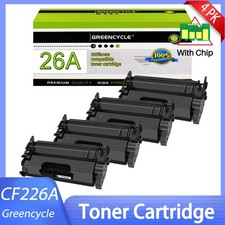 4PK CF226A 226A Black Toner Cartridge for HP M402n M402dn M426fdw M426fdn M426dw