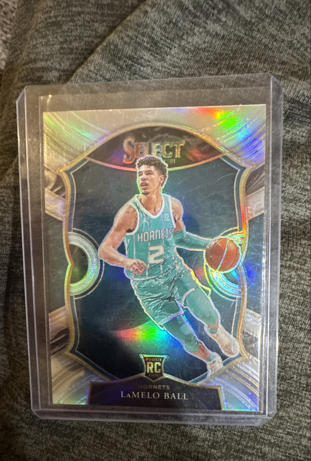 2020-21 Panini Select - Concourse LaMelo Ball #63 Silver Prizm (RC)