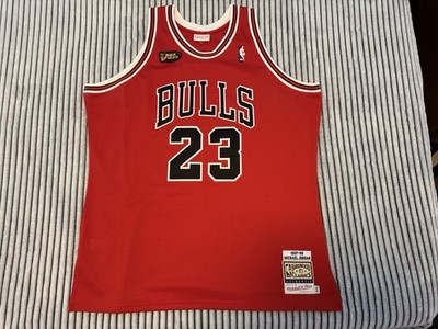 Mitchell & Ness Bulls Michael Jordan #23 NBA Finals Jersey 52 (2XL)