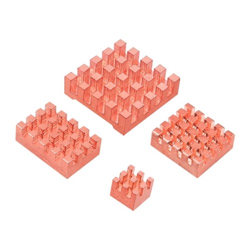 Copper Heatsinks Self-Adhesive Heat Sink Radiators with Thermal Tape Plate - Afbeelding 4 van 8