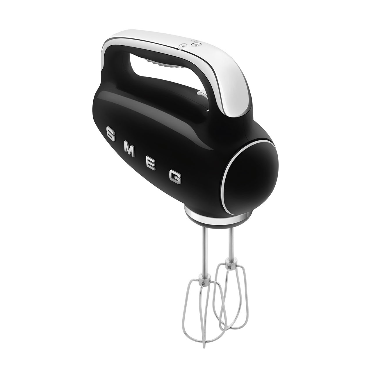 SMEG HMF01BLUK RETRO 50'S STYLE HAND MIXER 9 SPEEDS 250W BLACK