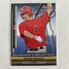 Mike Trout Rookie 2011 Bowman Best Brightest BBR6 Mike Trout Rookie Card 2011