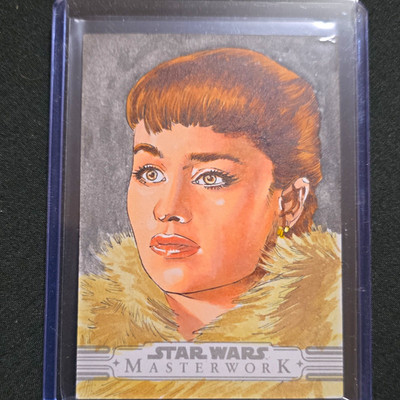 Topps 2025 Star Wars Masterwork Qi'ra Sketch 1/1