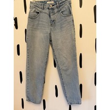 Levi  s Ribcage Straight Ankle Jeans Women  s Size 27   Light Wash High Rise