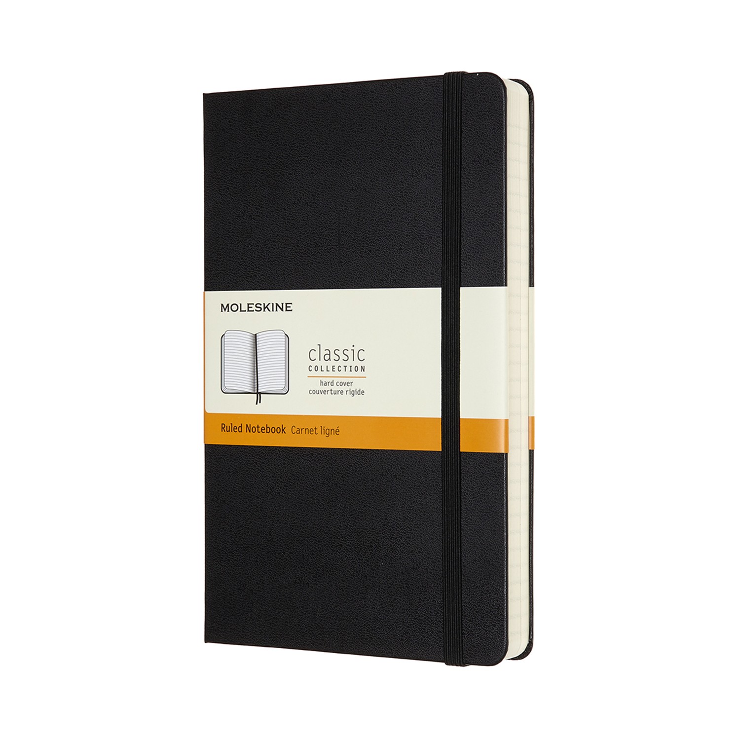 Moleskine Expanded Large Ruled Hardcover Notebook: Black - Image 3