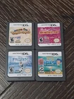 Nintendo DS Game Lot Of 4 Disney  Nickelodeon Barbie Frozen Olaf