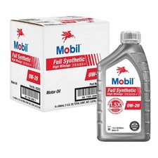 High Mileage Full Synthetic Motor Oil 0W20, 1 Quart Pack of 6 33.89 per gallon