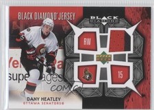 2007-08 Upper Deck Black Diamond Jerseys Dany Heatley #BDJ-DH 1p0