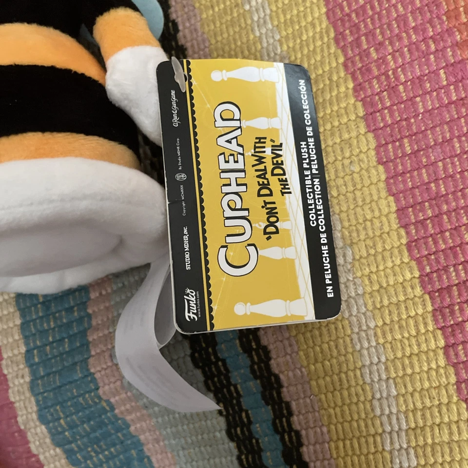 Funko de peluche Cuphead Rumor Honeybottoms Bee 2018 nuevo con etiquetas Foto 2 de 4