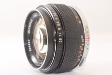 OLYMPUS G.ZUIKO Auto-S 50mm F1.4 Black fast standard prime Lens Exc