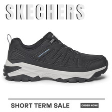 ON SALE Skechers Men's Brenn Slip-On Athletic Shoe in Black/Gray Multi Size NWB